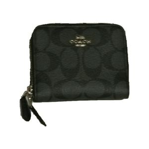 **SOLD**New Coach Authentic Small Black Smoke Wallet - GREAT GIFT!